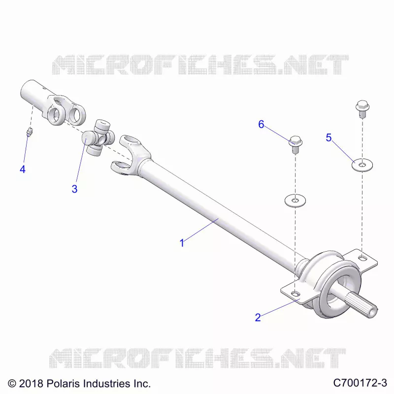 SYSTÃˆME DE TRANSMISSION, MID PROP SHAFT