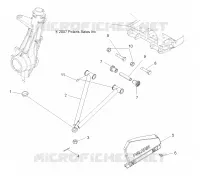 SUSPENSION, A-ARM and SUPPORT MOUNTING