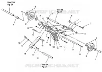 BRAS DE SUSPENSION AVANT TRAIL / 0930761 AND  TRAIL DELUXE / 0930243 (4923222322023A)