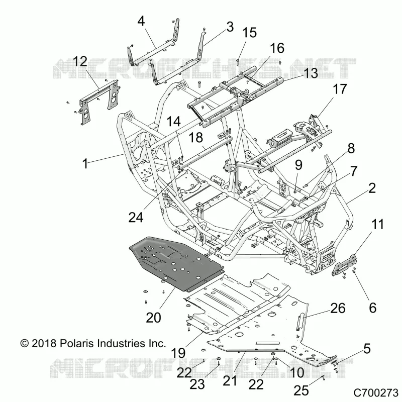 CHASSIS, CHASSIS AND SKID PLATES