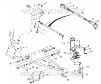 TRIANGLES SUSPENSIONS  XPLORER 4X4 W959140 (4930223022B014)