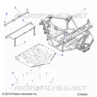 CHASSIS, MAIN CADRE