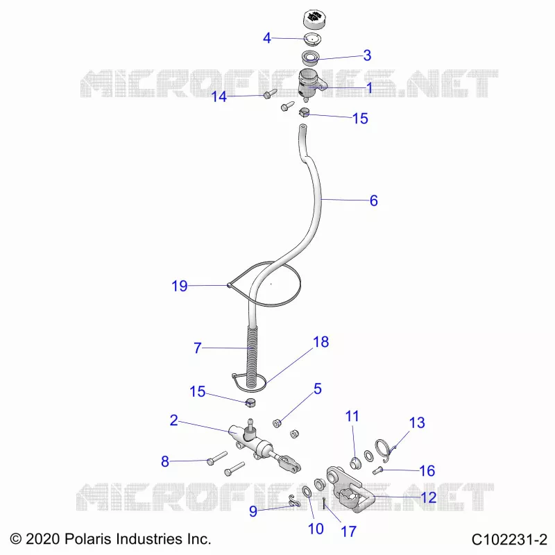 BRAKES, BRAKE PEDAL AND MAITRE CYLINDRE