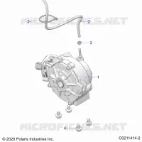 SYSTÃˆME DE TRANSMISSION, FRONT GEARCASE MOUNTING