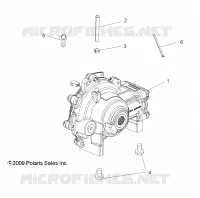 SYSTÈME DE TRANSMISSION, FRONT SUPPORT PONT