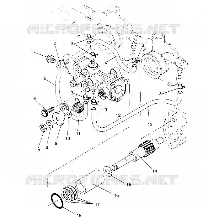 POMPE A HUILE Storm 0950782, Storm SKS 0950582,  Euro Storm E950782, Eu (4929012901D001)