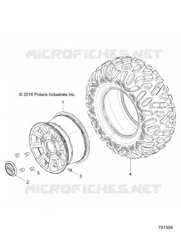 ROUES, REAR