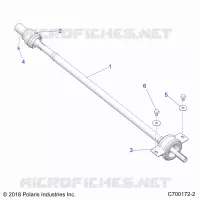 SYSTÃˆME DE TRANSMISSION, REAR PROP SHAFT