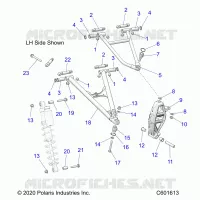 TRIANGLES SUSPENSIONS AVANT 