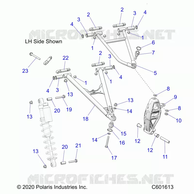 TRIANGLES SUSPENSIONS AVANT 