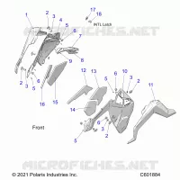 PANNEAUX LATERAUXS AND TRIM