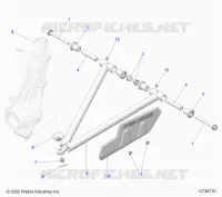 SUSPENSION, A-ARM AND SUPPORT MOUNTING
