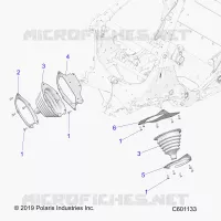CHASSIS, TIE ROD BOOT ASM.
