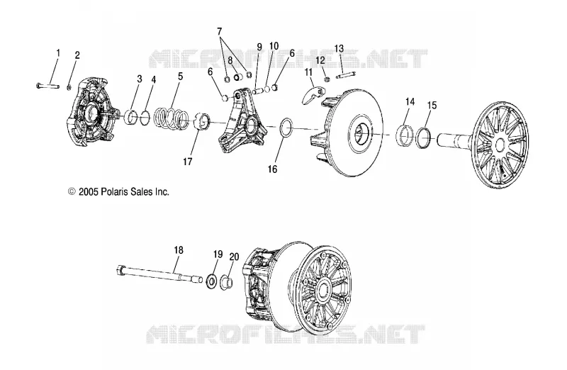 EMBRAYAGE DE TRANSMISSION