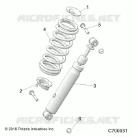 SUSPENSION AVANT SHOCK MOUNTING