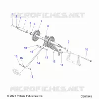 SUSPENSION, BRAS DE SUSPENSION ARRIERE