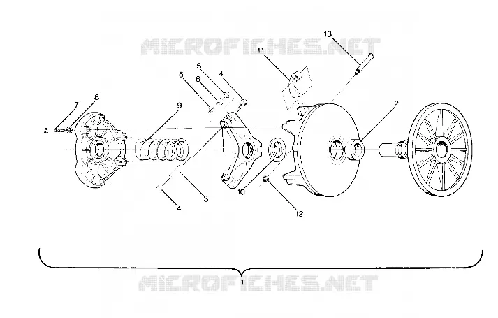 EMBRAYAGE DE TRANSMISSION STAR AND SPRINT E/S (4914151415010A)