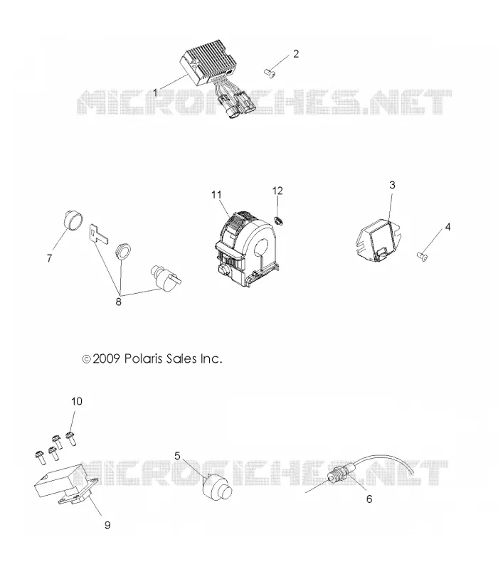 BOUTONS and CAPTEURS and CONTROL MODULES