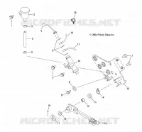 MAITRE CYLINDRE, REAR and FOOT PEDAL