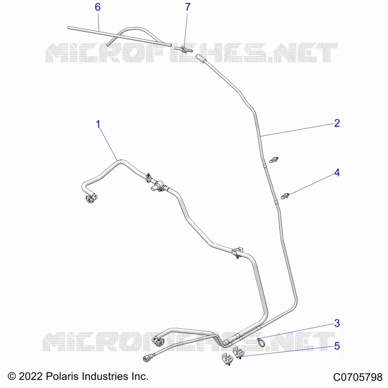 SYSTÃˆME D'ALIMENTATIONS, FUEL LINES, STD.