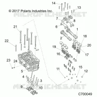 CYLINDRE HEAD AND VALVES
