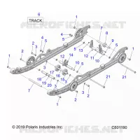 SUSPENSION ARRIERE AND TRACK