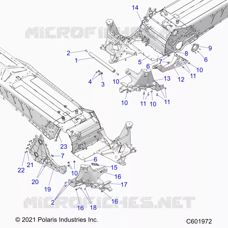 CHASSIS, BULKHEAD ASM.
