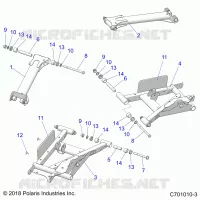 SUSPENSION ARRIERE CONTROL ARMS