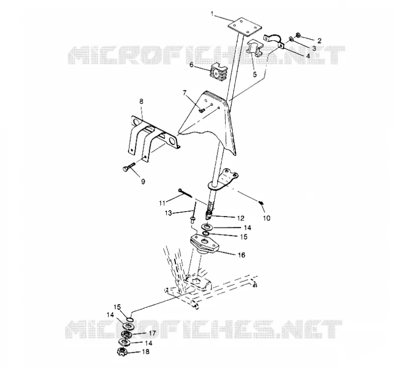 COLONNE DE DIRECTION  Trail Boss W958527 (4930323032B005)