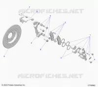 FREIN AVANT CALIPER