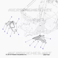 CHASSIS, TIE ROD BOOT ASM.