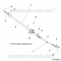 SYSTÃˆME DE TRANSMISSION, FRONT PROP SHAFT