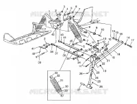 SUSPENSION AVANT AND SKI 700 RMK 0970966, 700 SKS 0970566, AND EUROPEAN 700 (4938573857B001)