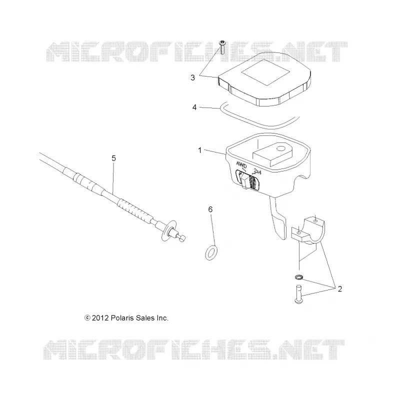 DIRECTION, INSTRUMENTS, ACCELERATEUR ASM. AND CABLE