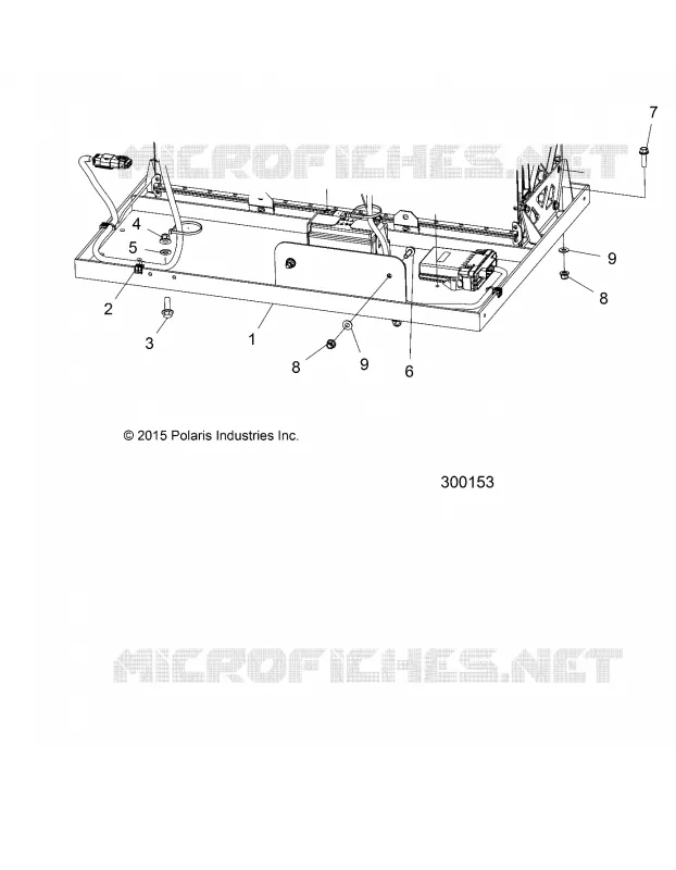 ELECTRICITE, BATTERY TRAY, LI-ION, 8.9KW AND 12KW