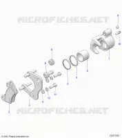 BRAKES, BRAKE ETRIER DE FREIN AVANT
