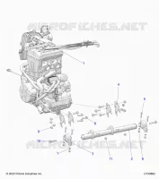 MOTEUR, MOUNTING & LONG BLOCK
