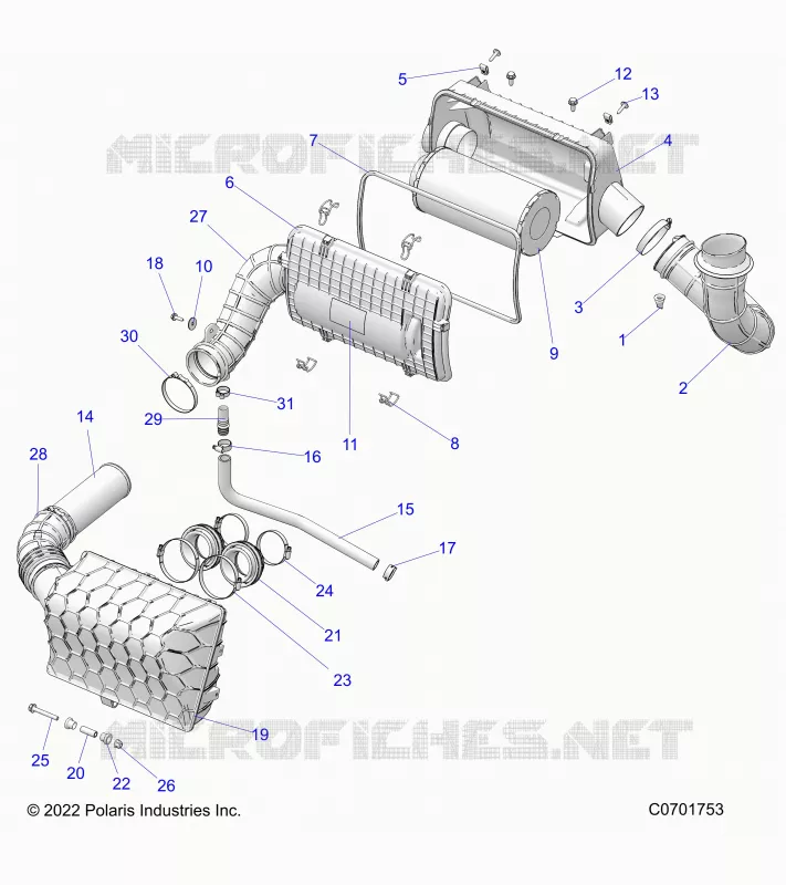 ENGINE, PRISE D'AIR SYSTEM