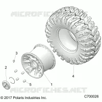 ROUES, REAR