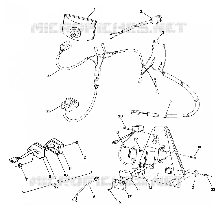 FAISCEAU ELECTRIQUE Trail Blazer / W927221 (4922852285022A)