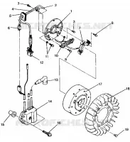 STATOR ASSEMBLY LITE GT E943133 (49273527350030)
