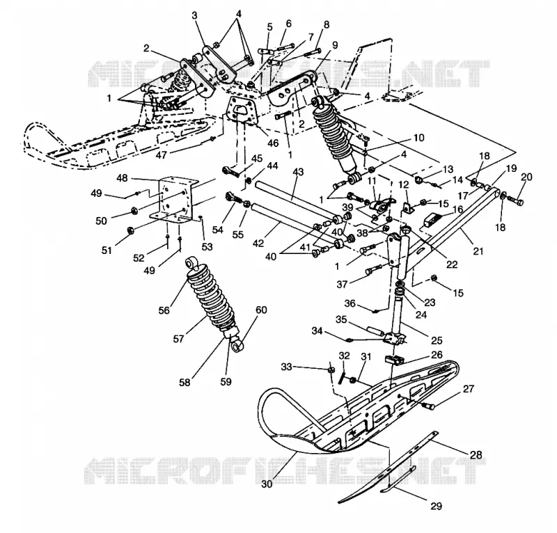 SUSPENSION AVANT AND SKI CLASSIC 0963865 (4935383538B001)