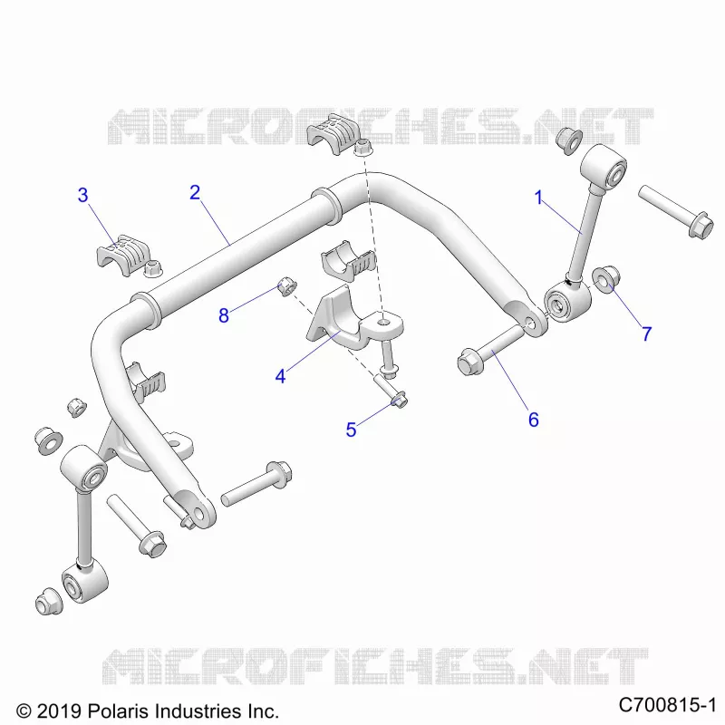 SUSPENSION, FRONT BARRE STABILISATRICE