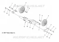 SUSPENSION, BRAS DE SUSPENSION ARRIERE (M-10)