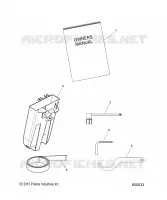 TOOLS, BELT HOLDER, TOOLS, AND OWNERS MANUAL