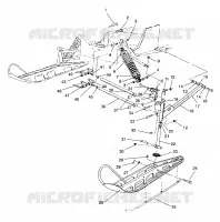 SUSPENSION AVANT AND SKI SPORT / 0930443 (4922942294011A)