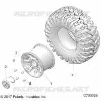 ROUES, REAR