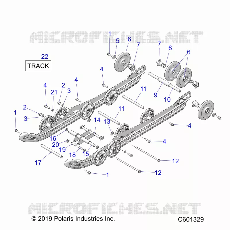 SUSPENSION ARRIERE AND TRACK