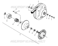 EMBRAYAGE DE TRANSMISSION ASSEMBLY SPORTSMAN 4X4 W948040 (4926842684C002)