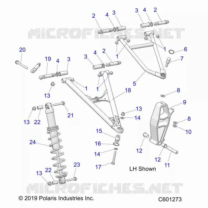 TRIANGLES SUSPENSIONS AVANT 